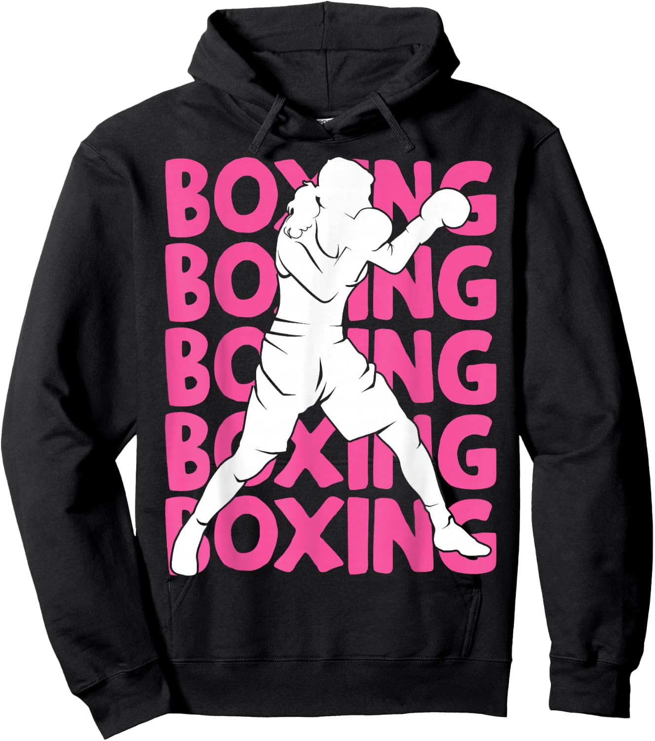 Boxing Boxer Girls Children Women Hoodie - Hoodie | Black