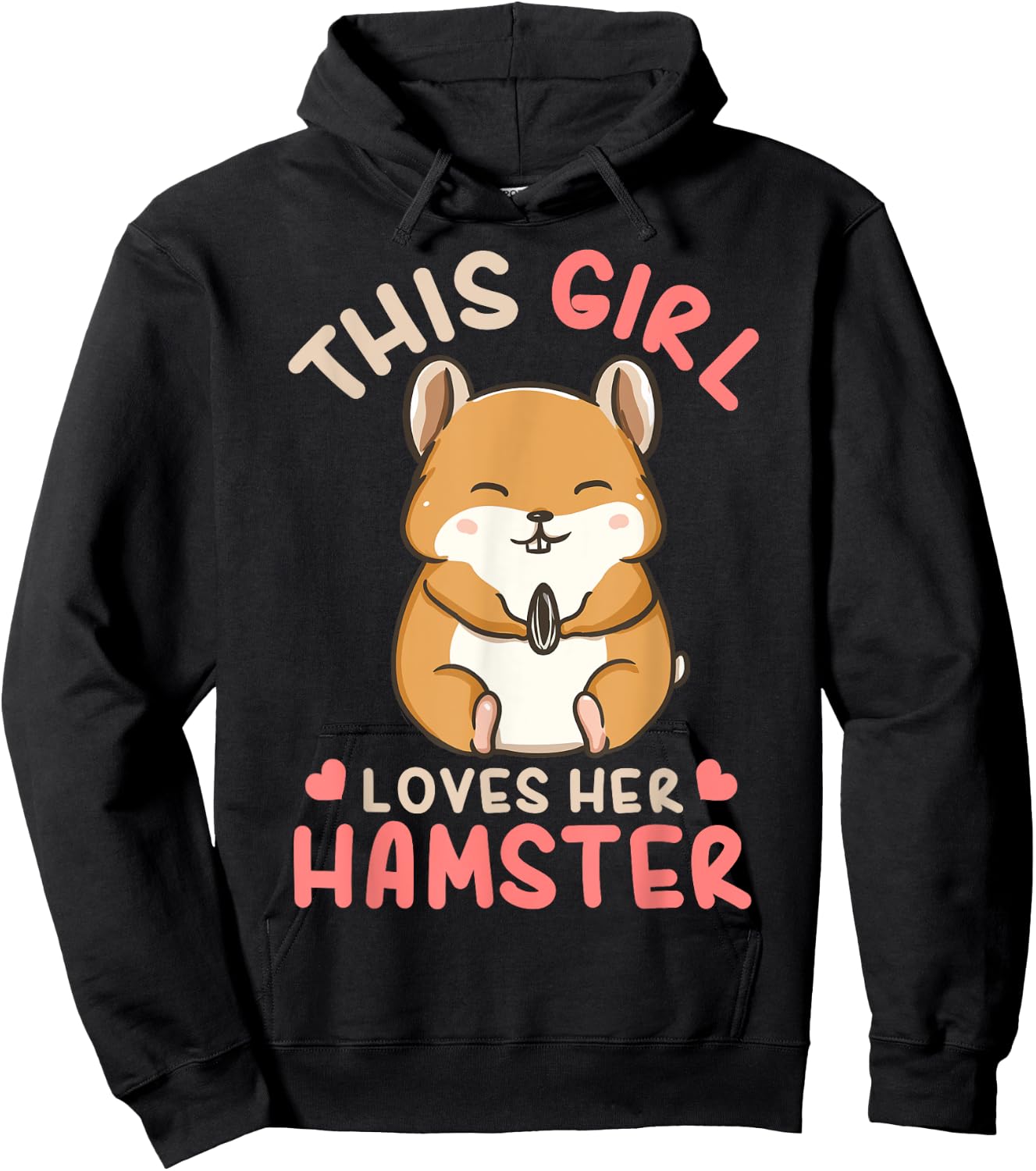 Hamster Lover Gift Hoodie - Hoodie | Black