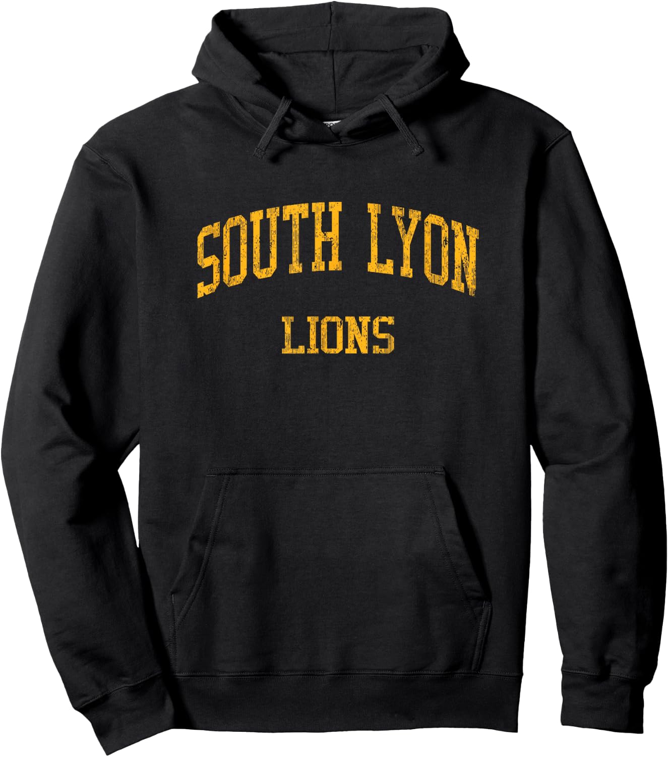 South Lyon High School HS South Lyon MI Vintage Sports Hoodie - Hoodie | Black