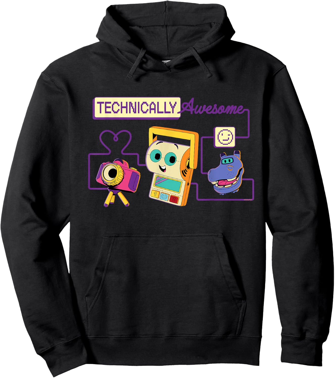 Disney and Pixar's Toy Story 5 Technically Awesome Tech Toys Hoodie - Hoodie | Black