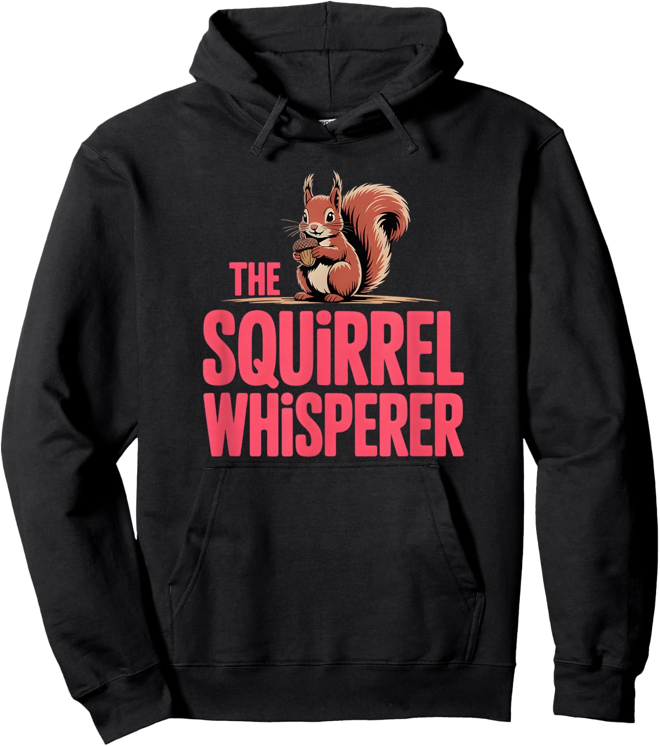 Squirrel Hoodie - Hoodie | Black