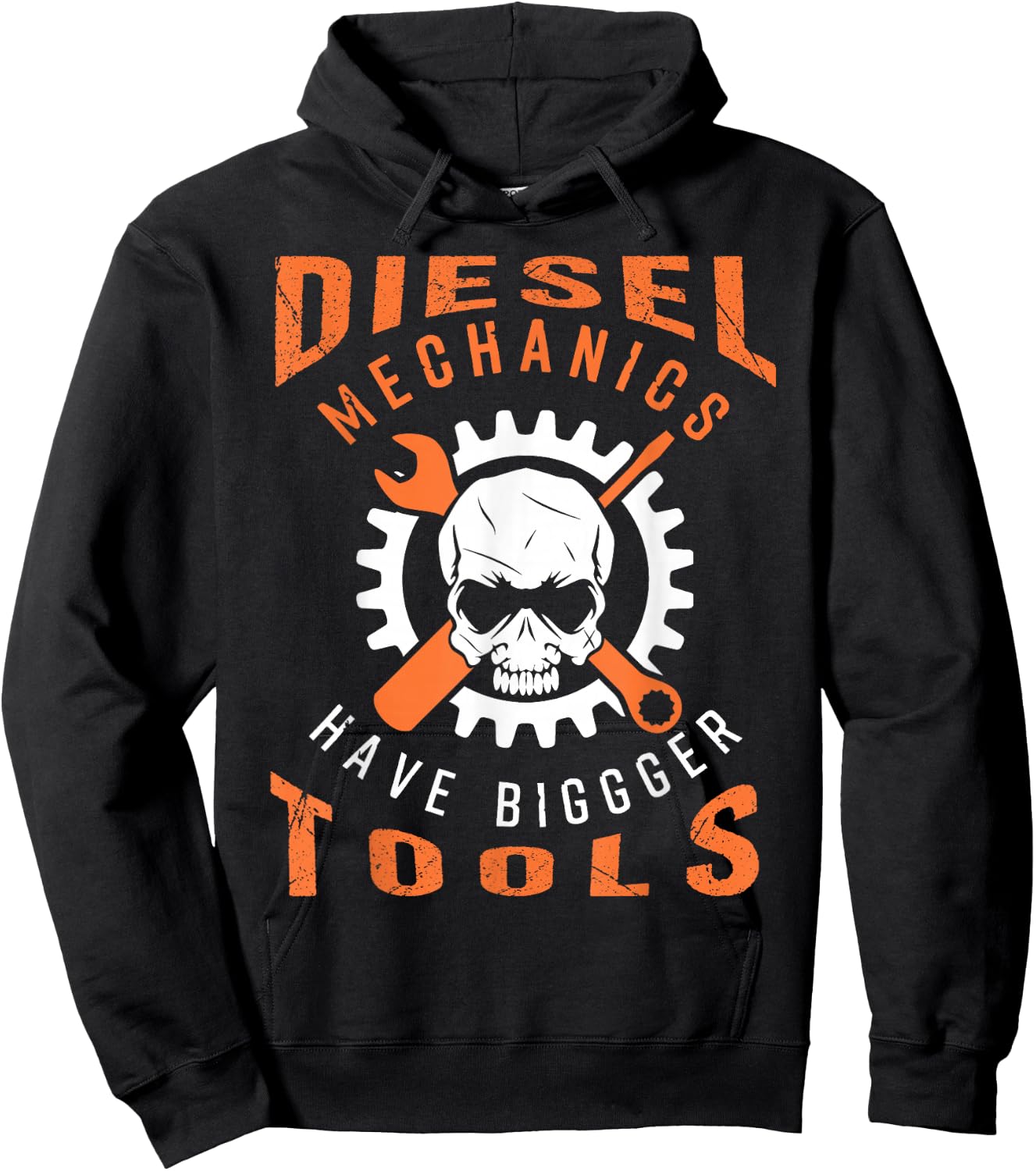 Diesel Mechanics Have Bigger Tools Hoodie - Hoodie | Black