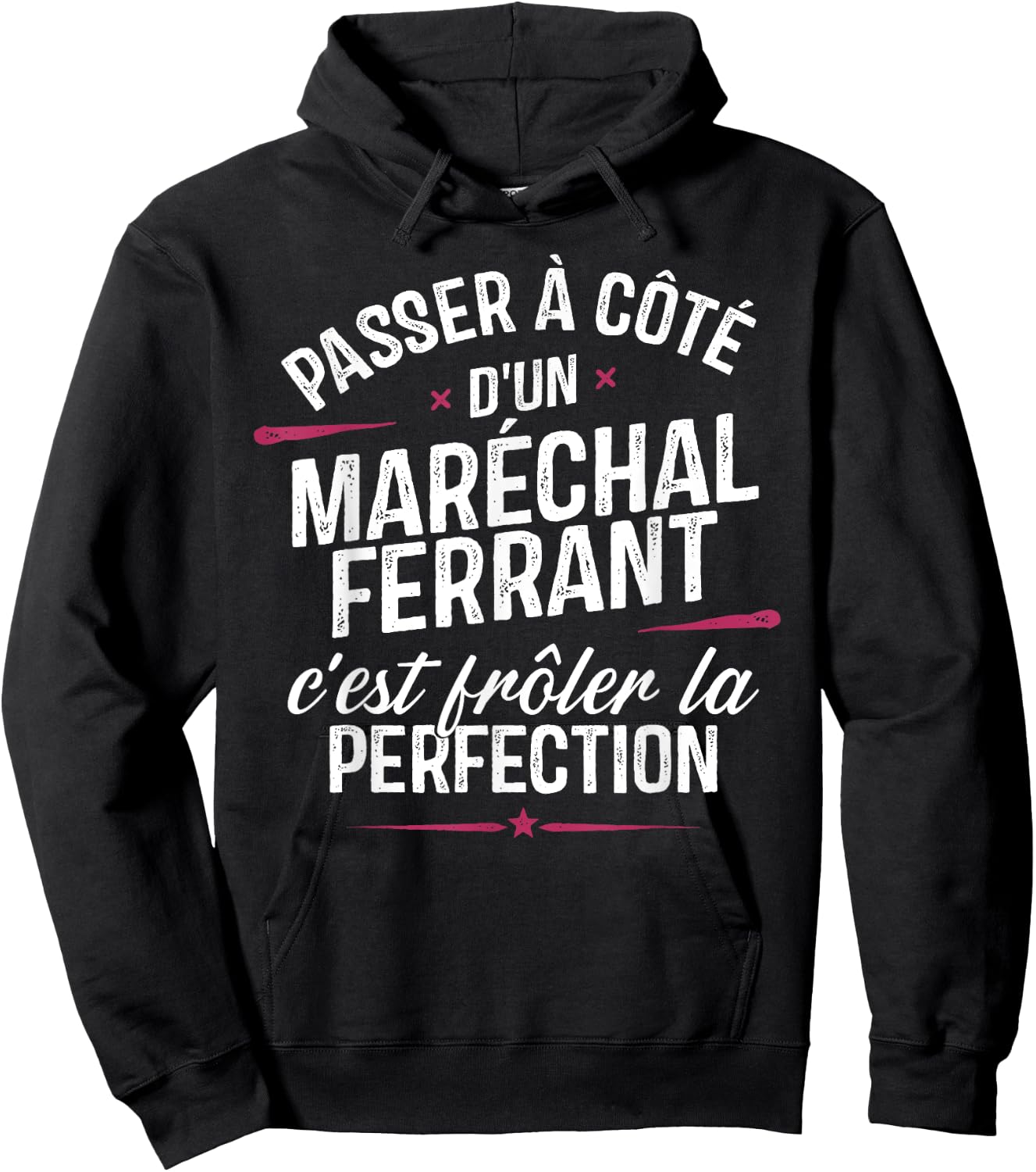 Farrier Funny Work Gift Man Farrier Hoodie - Hoodie | Black