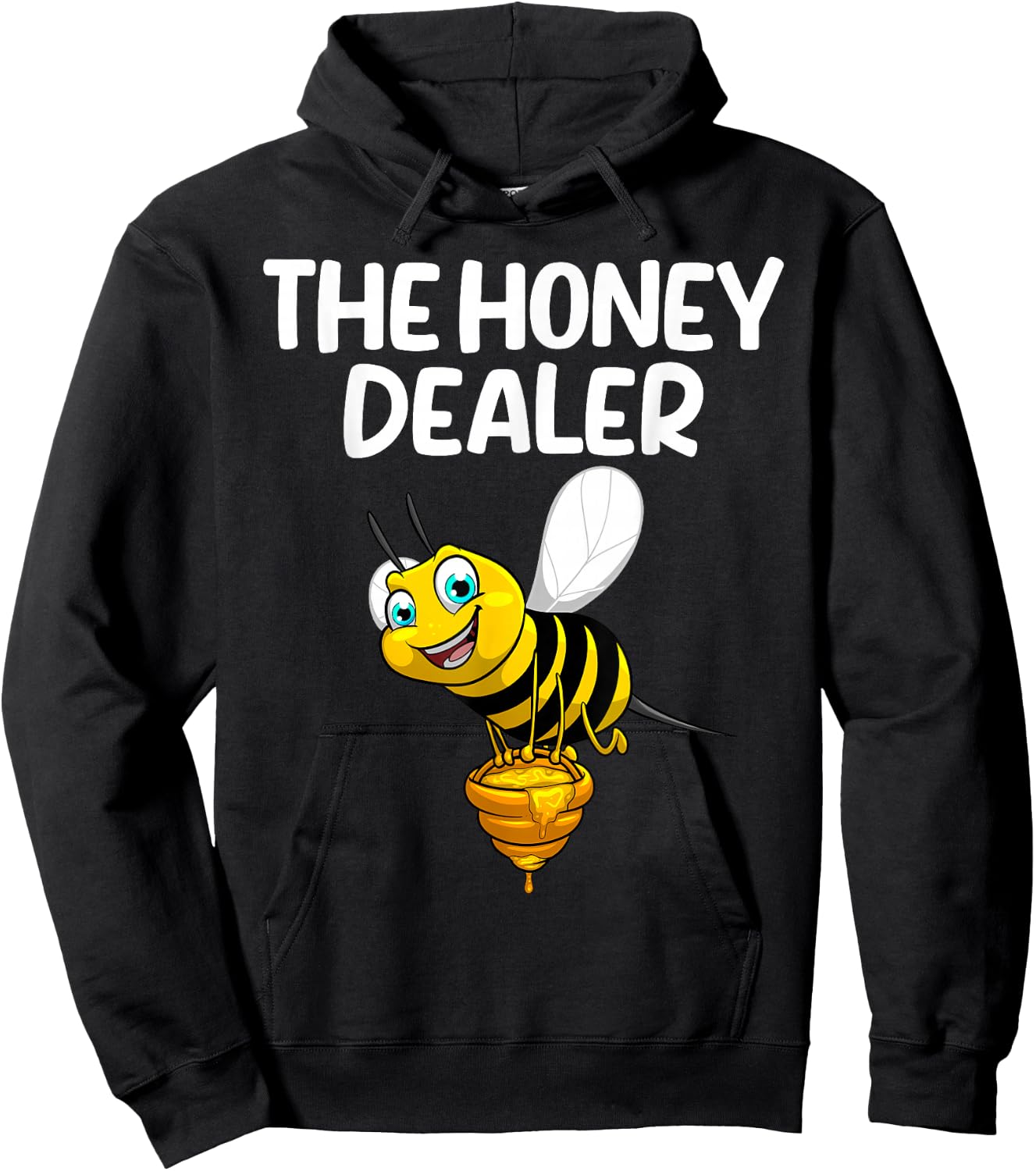 Bee Art Women Honey Bee Keeper Honeycomb Beekeeping Hoodie - Hoodie | Black