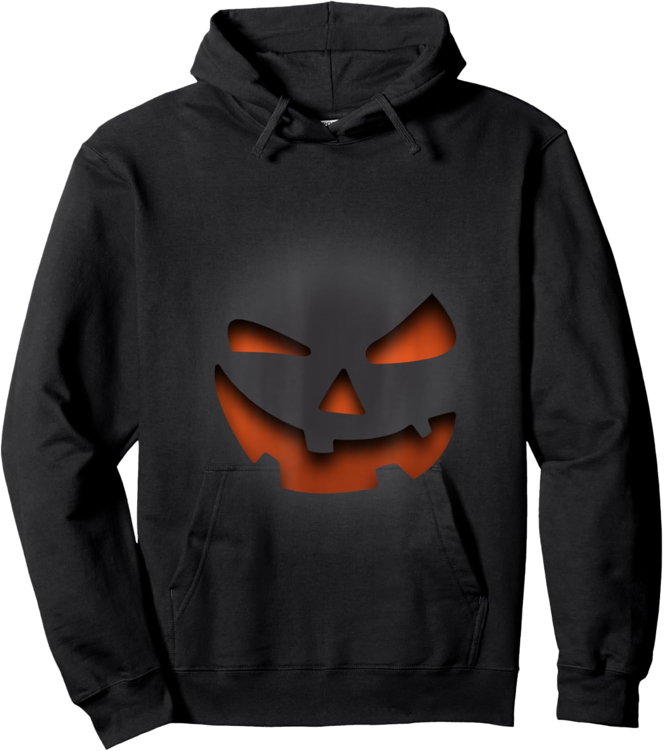 Horror Pumpkin Halloween Scary, Funny Nightmare Gift Hoodie - Hoodie | Black