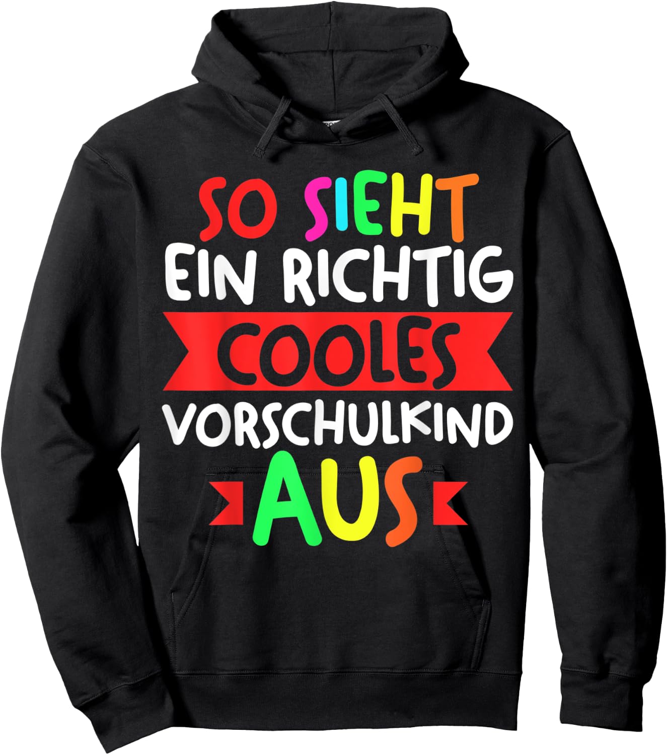 A really cool preschool child preschool beginning Hoodie - Hoodie | Black