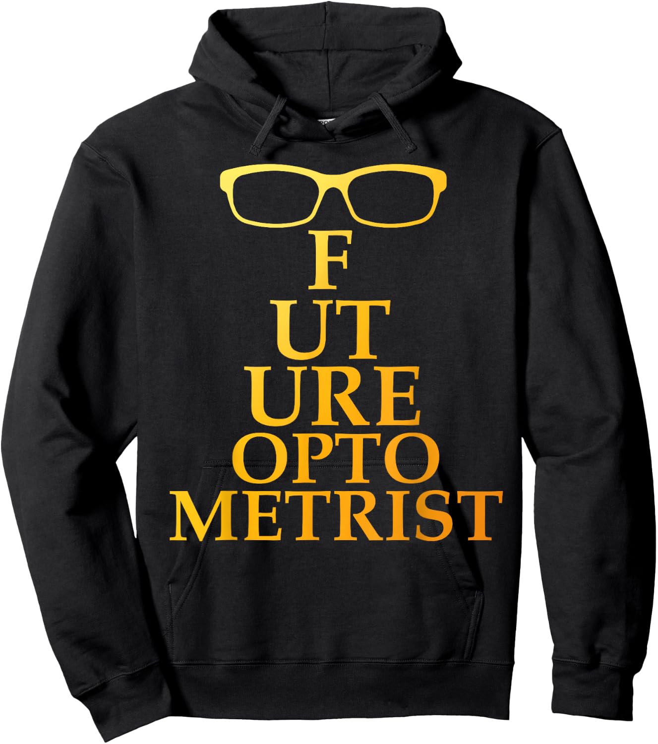 Funny Optometrist Design Women Optometry Optometrist Hoodie - Hoodie | Black