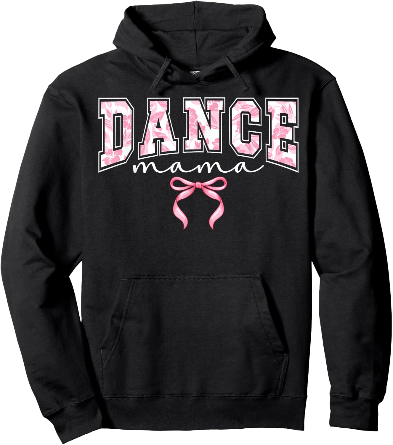 Dance Mama Coquette Dance Mom Of A Dancer Mother Dancing Mom Hoodie - Hoodie | Black