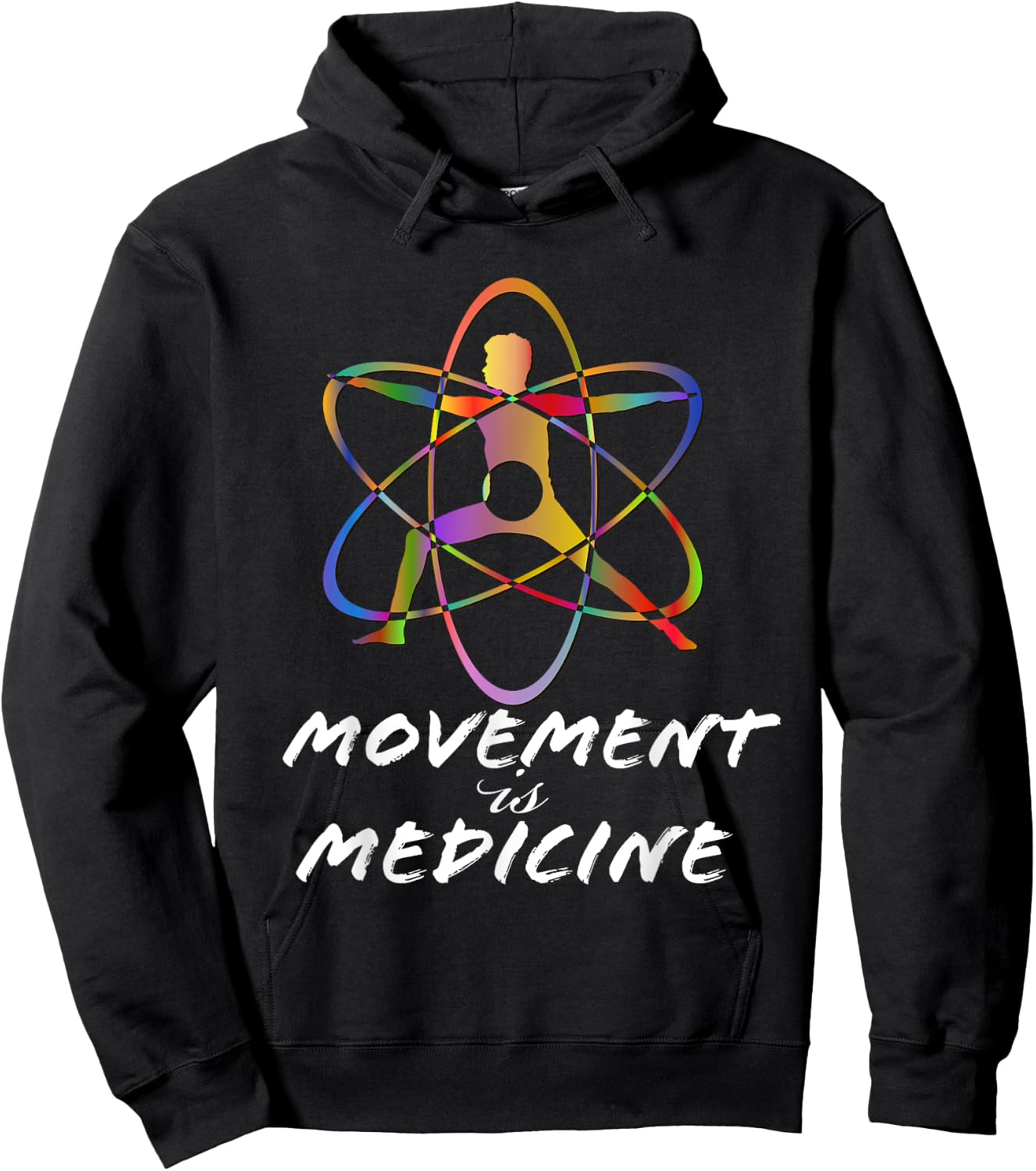 Movement is Medicine. Sports Medicine. Exercise design. Hoodie - Hoodie | Black