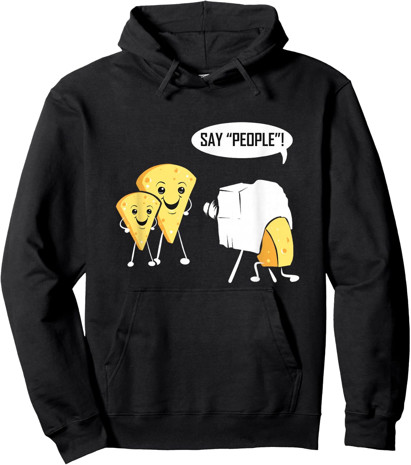 Photography Cheese Funny for Photographer Photo Camera Hoodie - Hoodie | Black