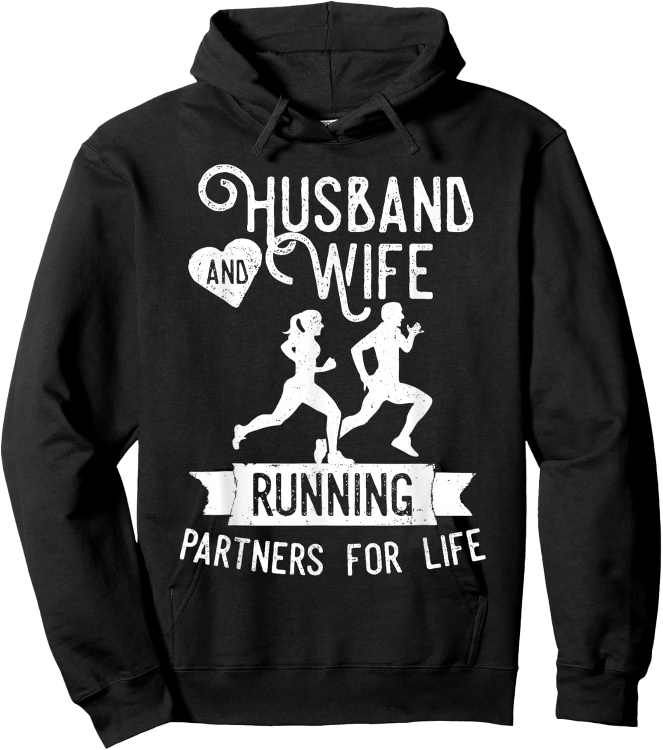 Fitness Running T shirts - Matching Couples Workout Outfits Hoodie - Hoodie | Black