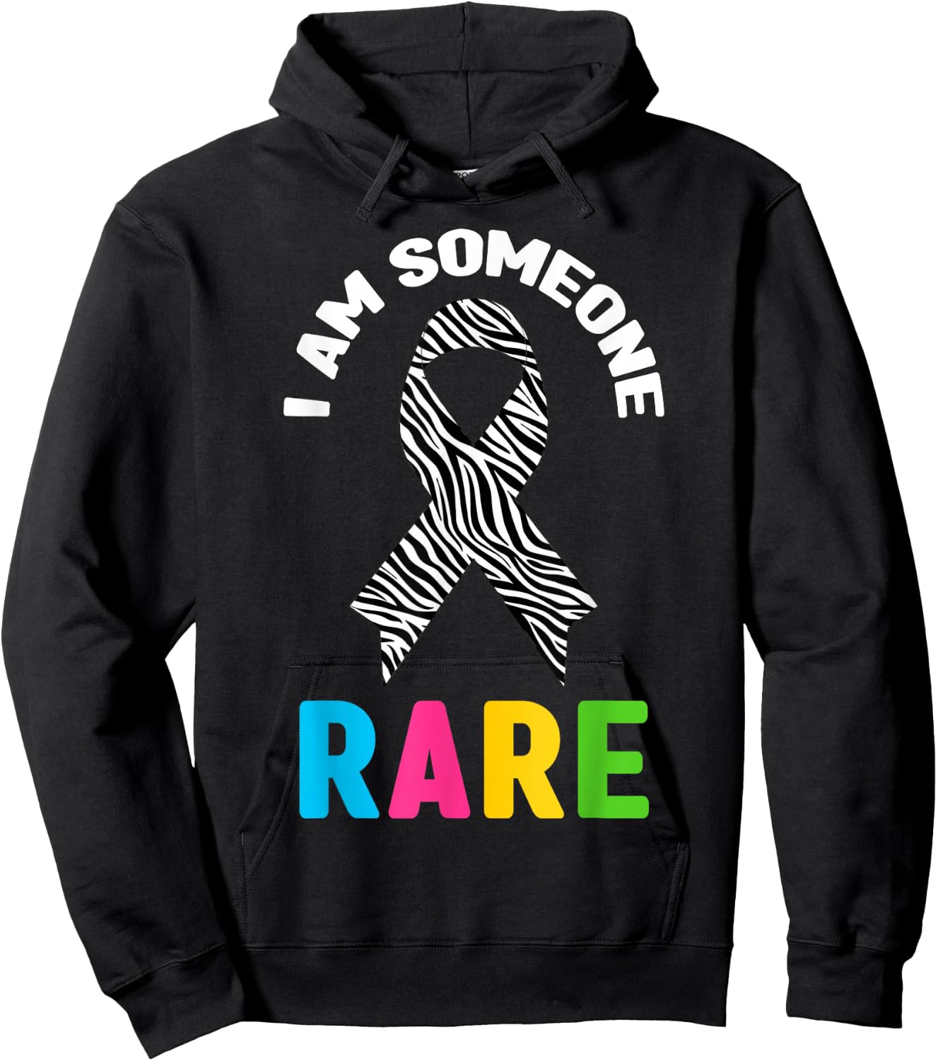 Rare Disease Day 2026 Shirt - I am Rare Disease Awareness Hoodie - Hoodie | Black