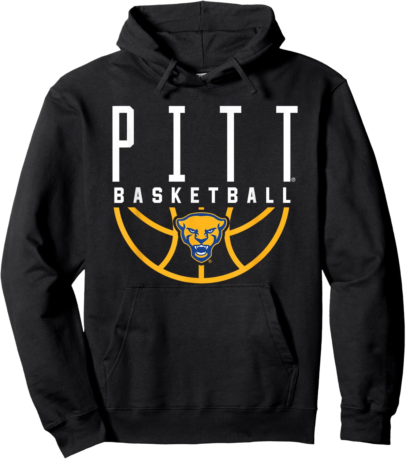 University of Pittsburgh Panthers Basketball Hoodie - Hoodie | Black