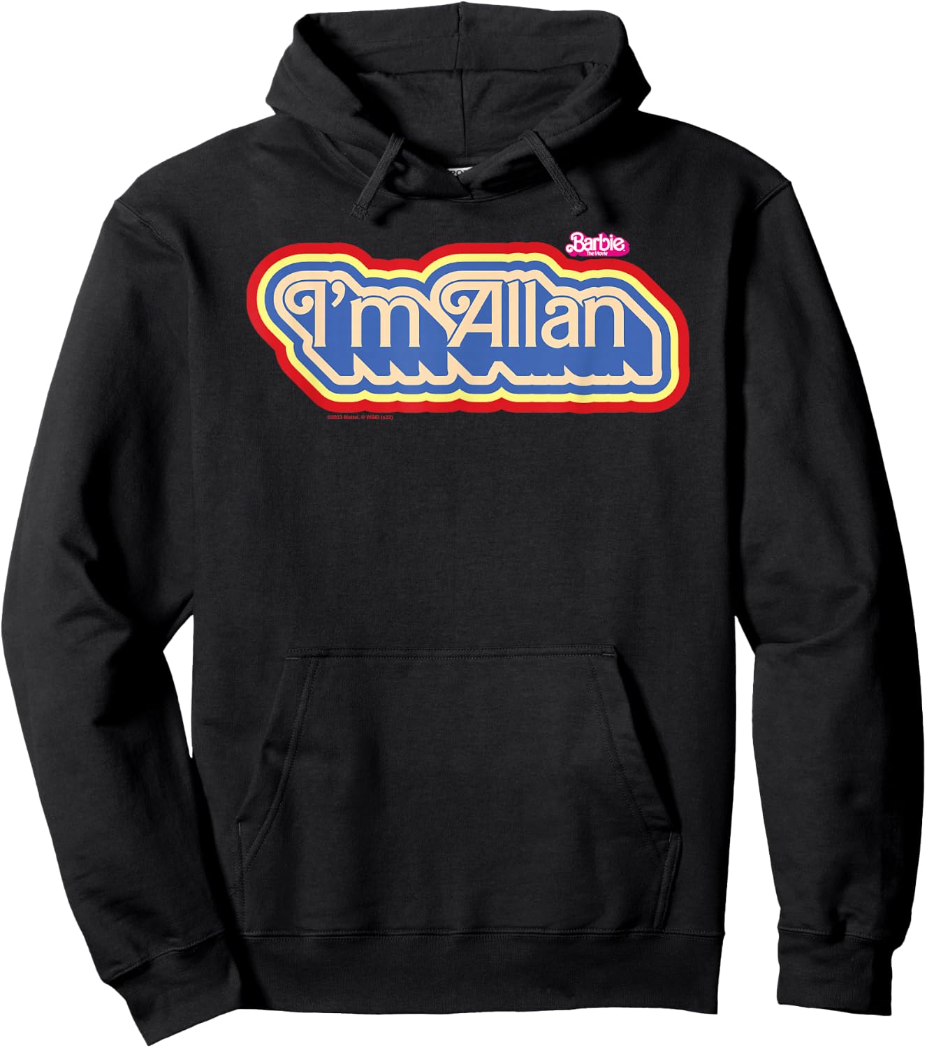 Barbie The Movie - I'm Allan Hoodie - Hoodie | Black