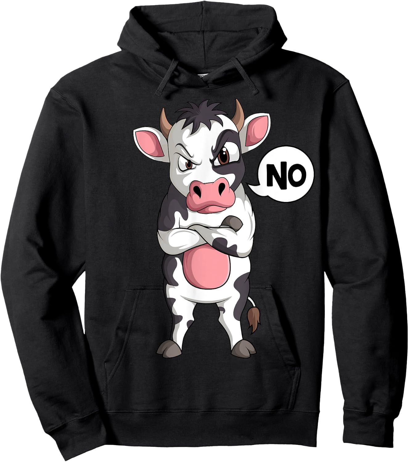 Cow Farmer Kids Boys Girls Hoodie - Hoodie | Black