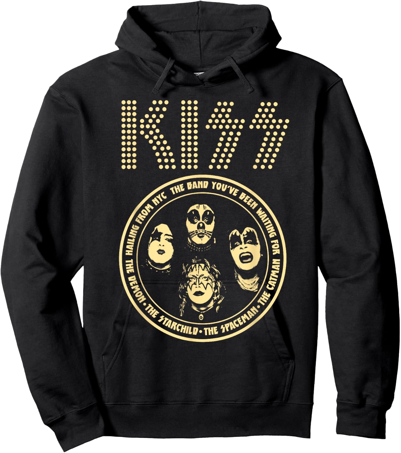 KISS - Hailing From NYC Hoodie - Hoodie | Black