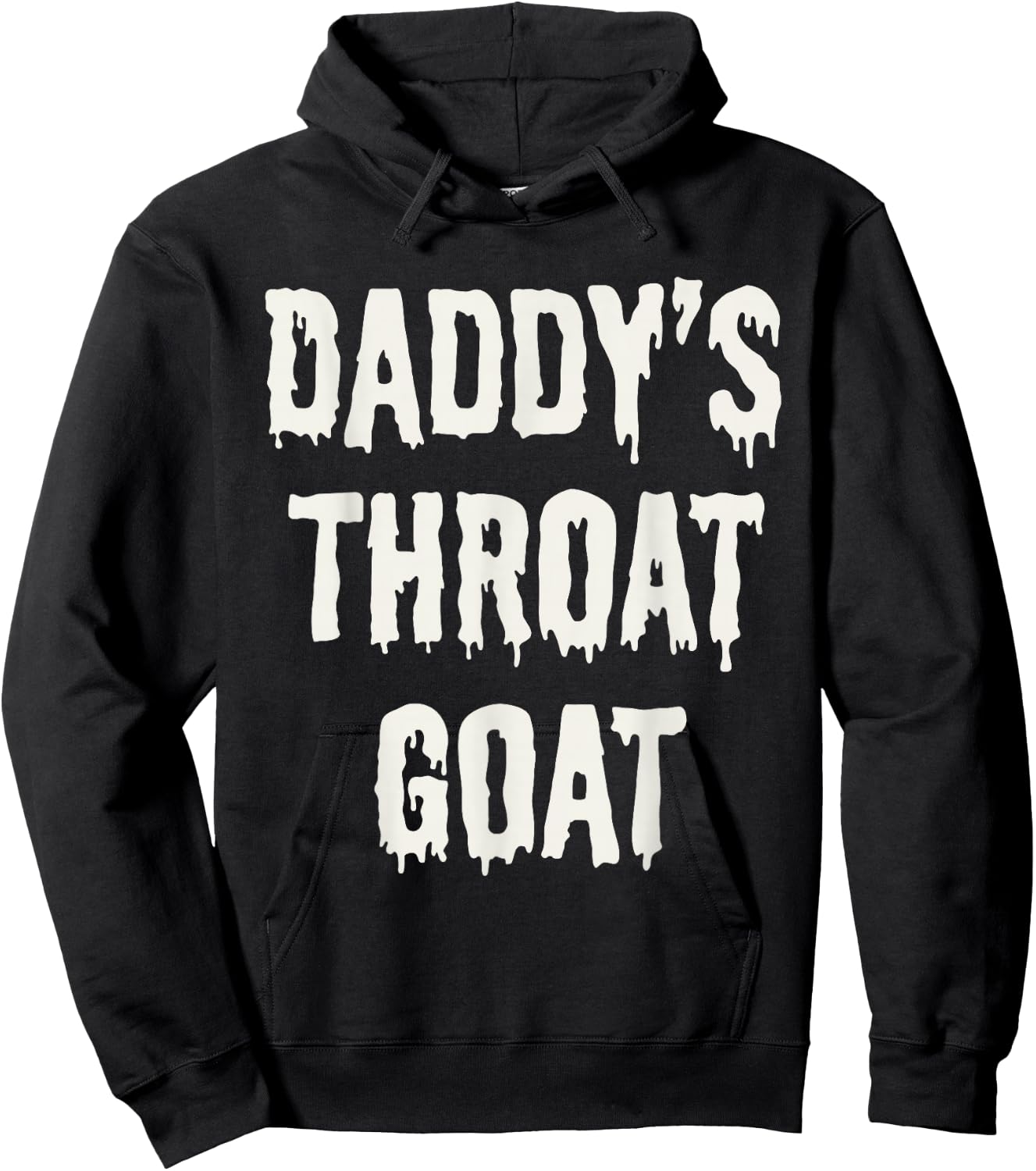 Daddy's Throat Goat Hoodie - Hoodie | Black