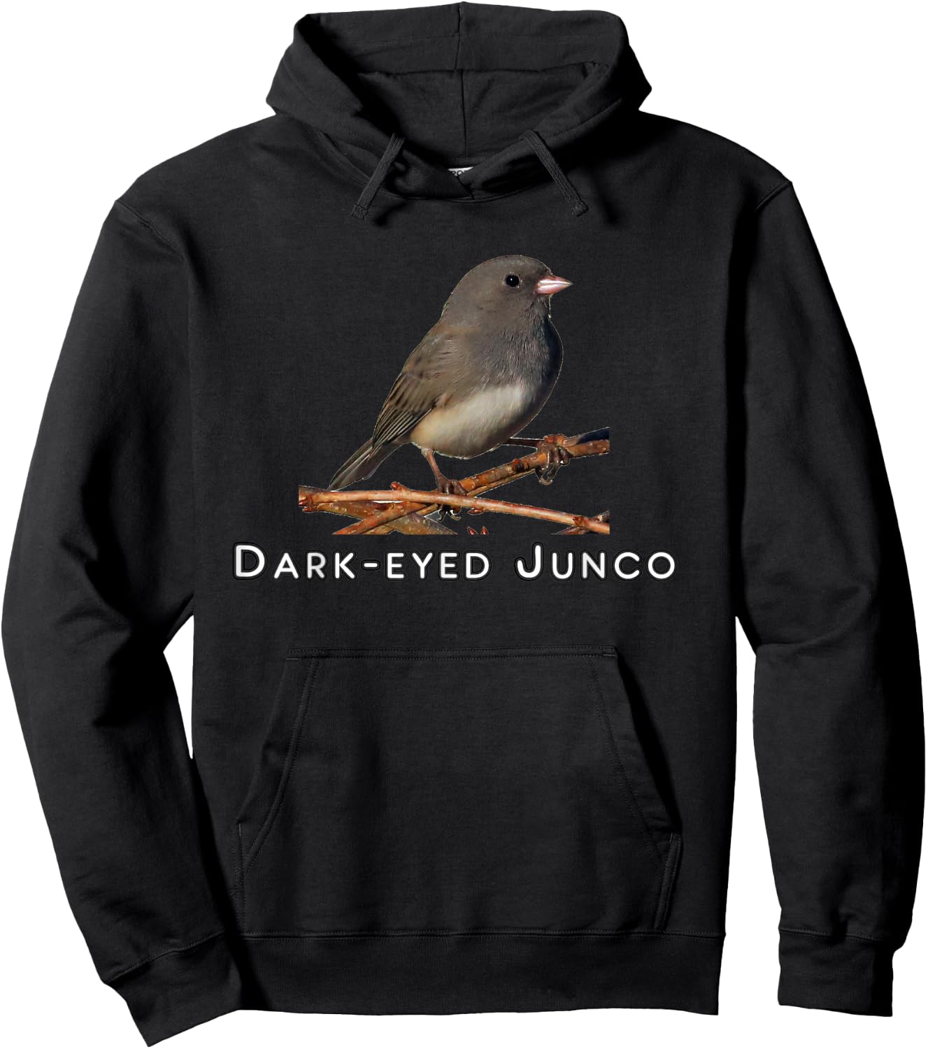 Dark-Eye Junco Hoodie - Hoodie | Black