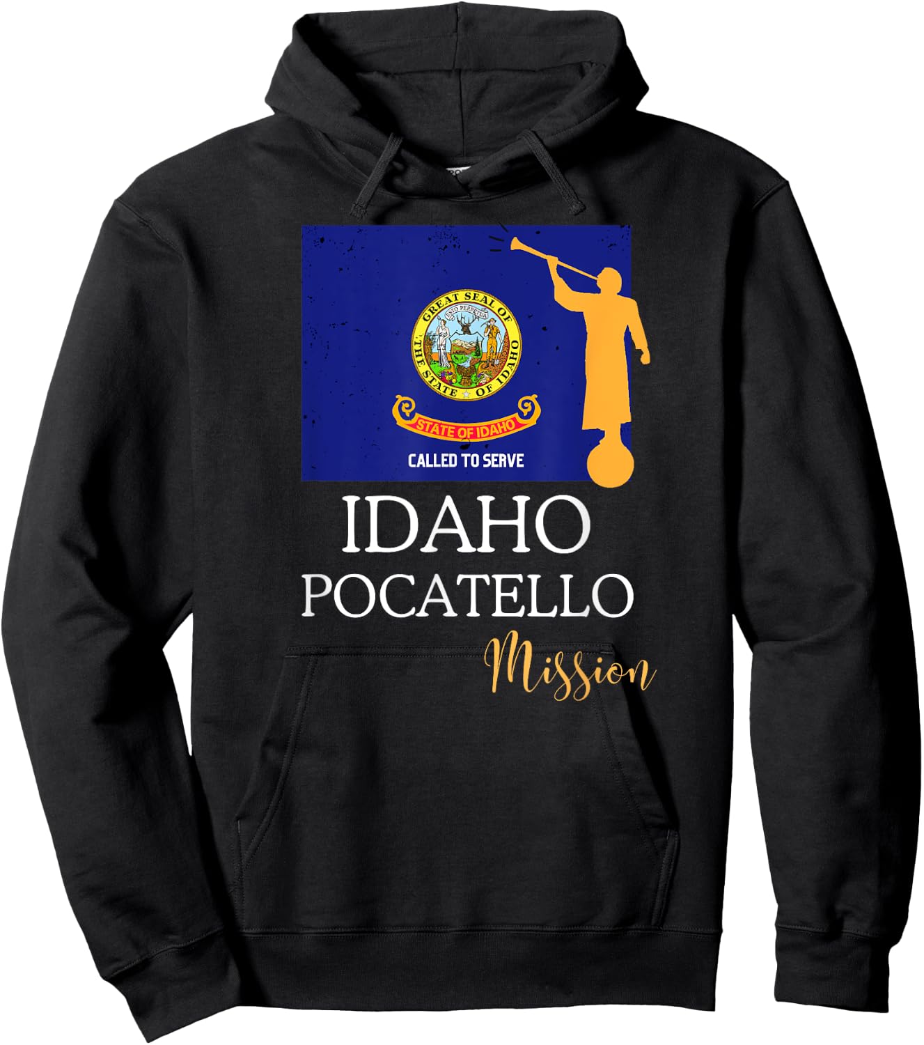 Idaho Pocatello Mormon LDS Mission Missionary Hoodie - Hoodie | Black