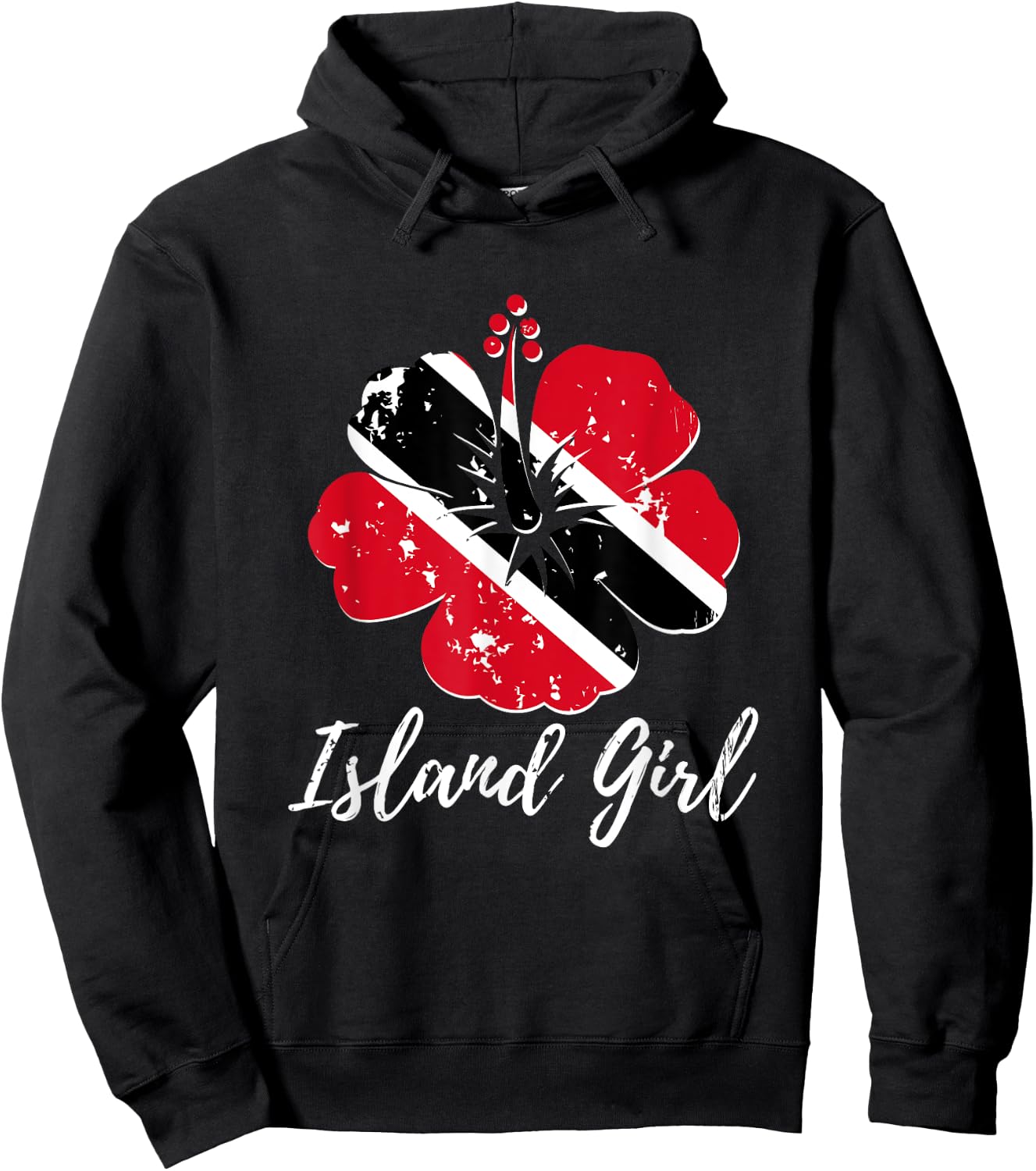 Trinidad Flag Hoodie - Hoodie | Black
