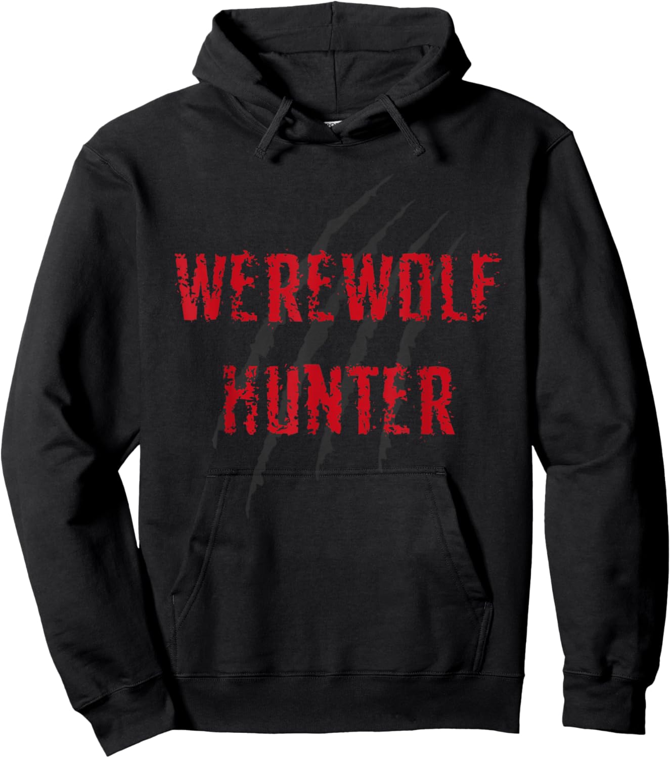 Werewolf hunter halloween costume for man and woman Hoodie - Hoodie | Black
