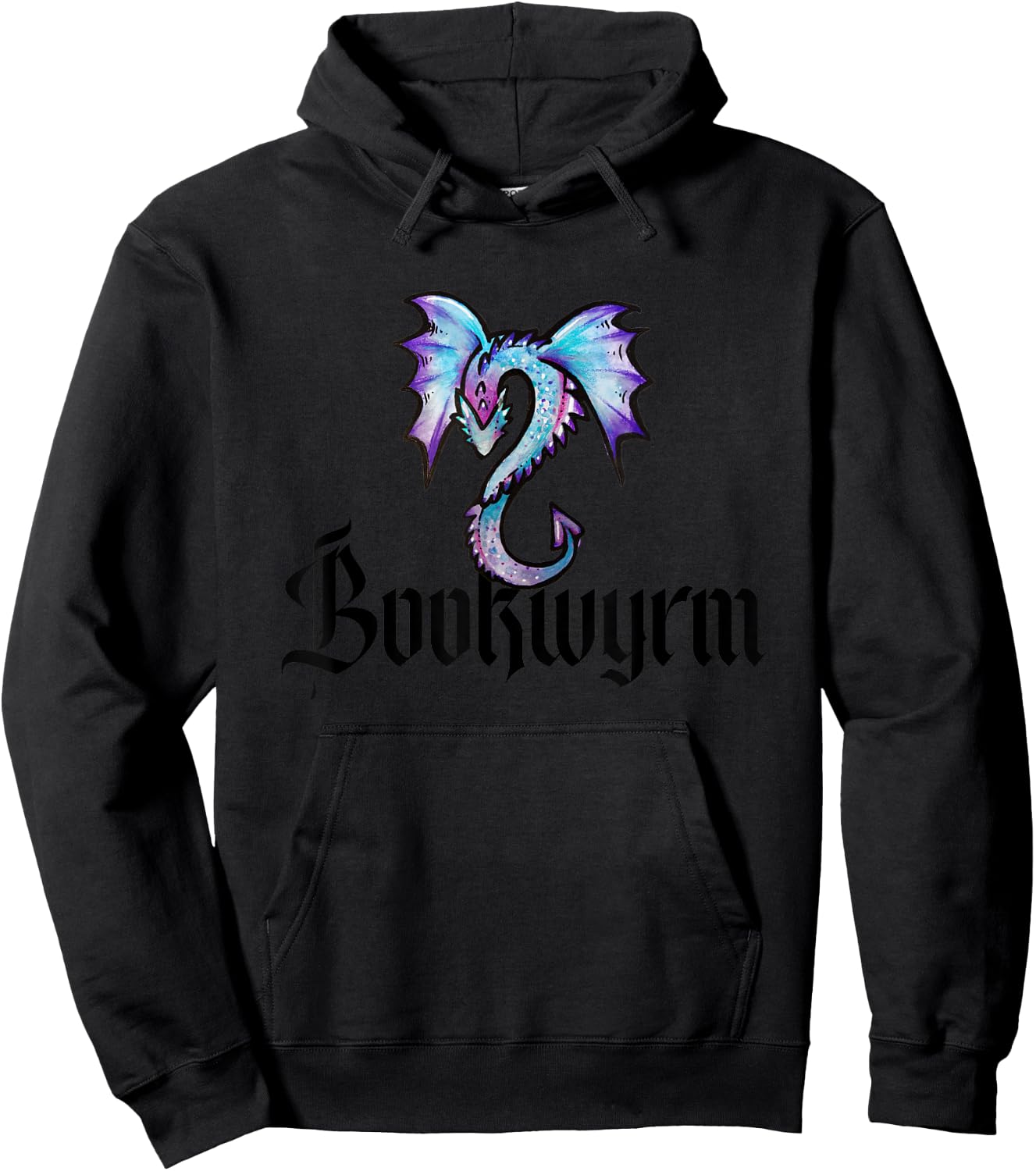 Bookwyrm Hoodie - Hoodie | Black