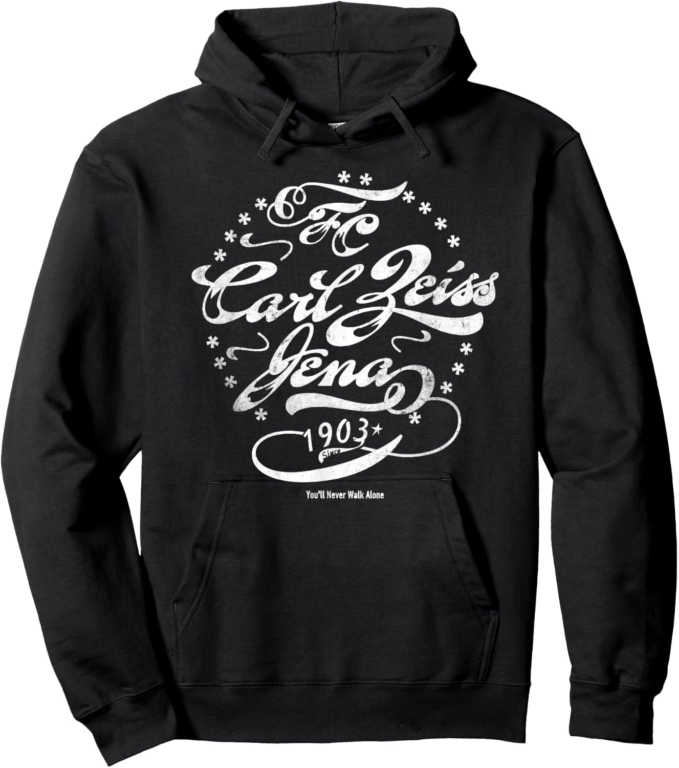 Jena Paradies City FCC Fußball 1903 Saale blau Hoodie - Hoodie | Black