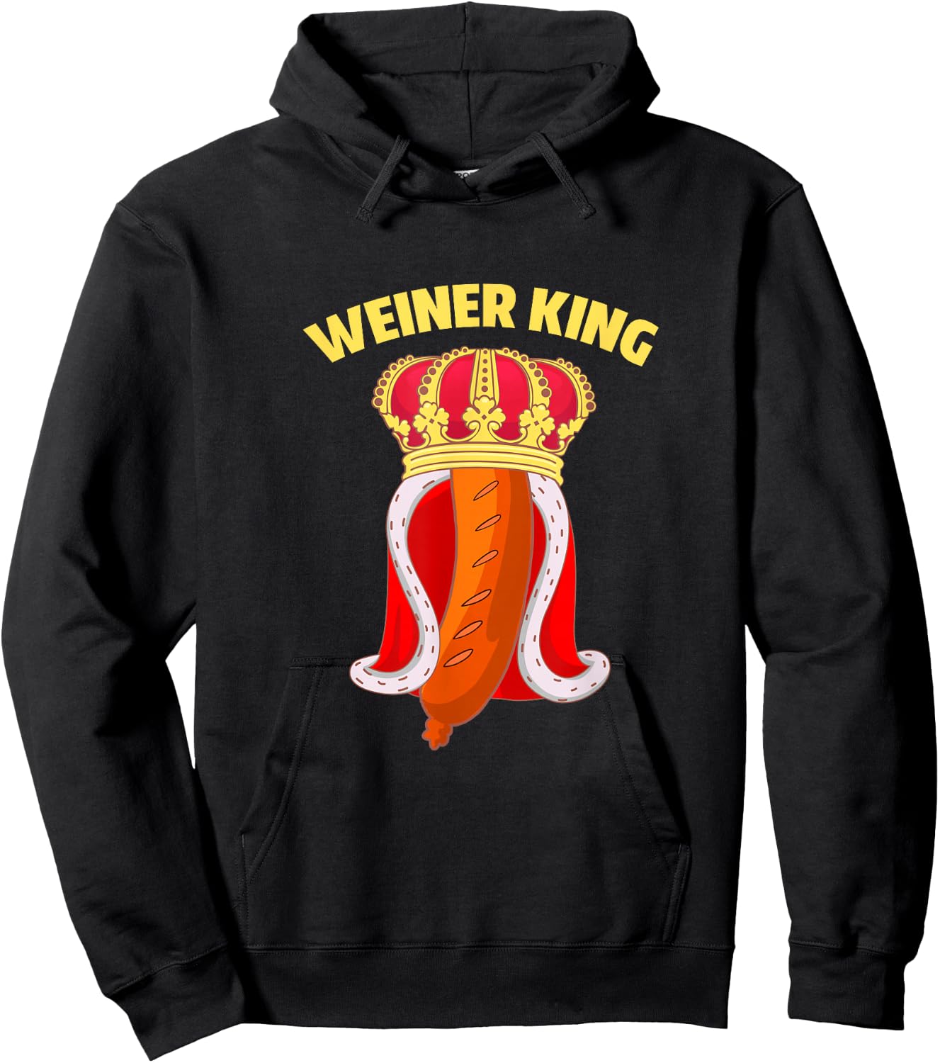 Weiner-King Hoodie - Hoodie | Black