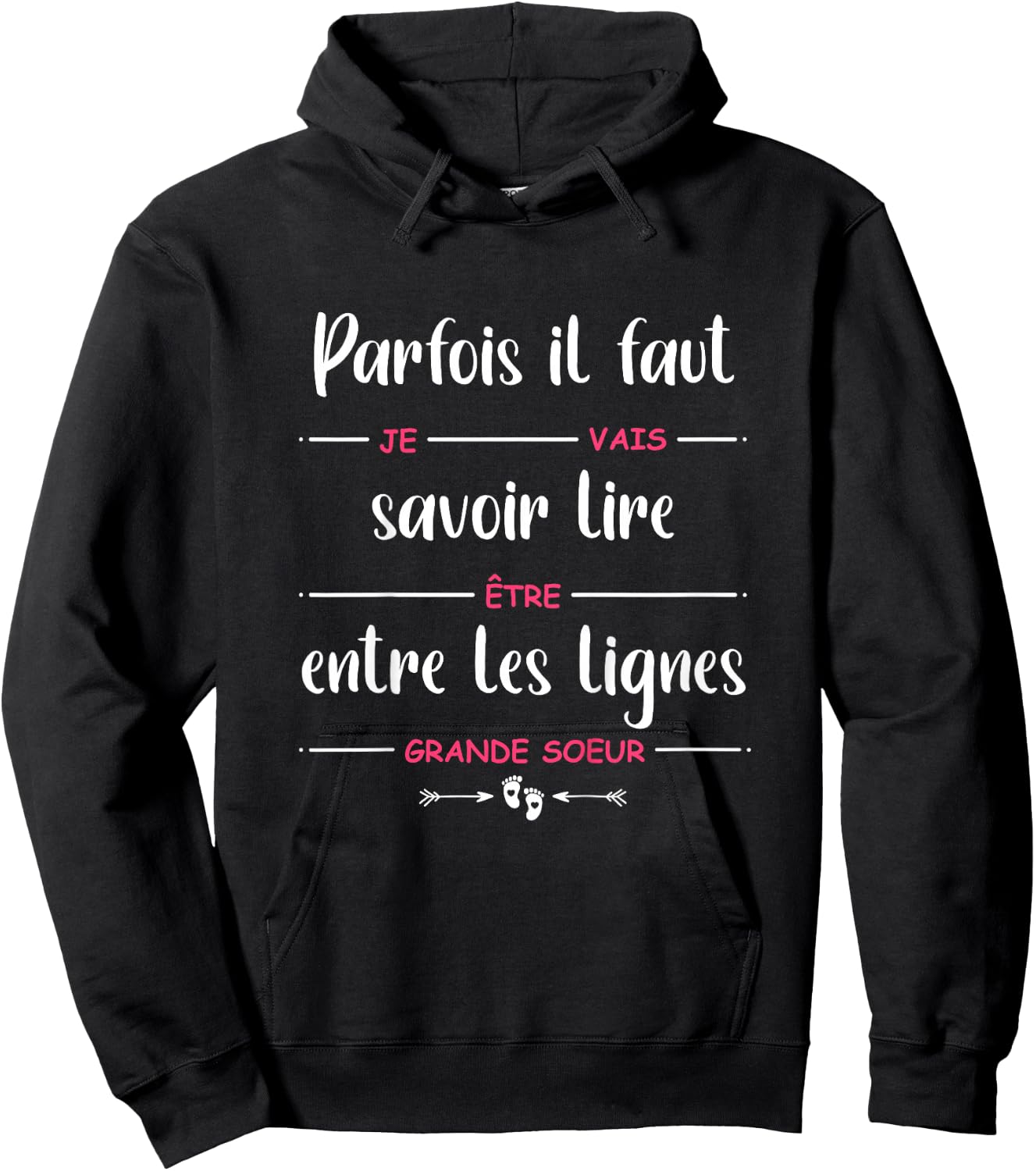 Child Announcement Pregnancy Future Child I Will Be Big Sister , Black Hoodie - Hoodie | Black