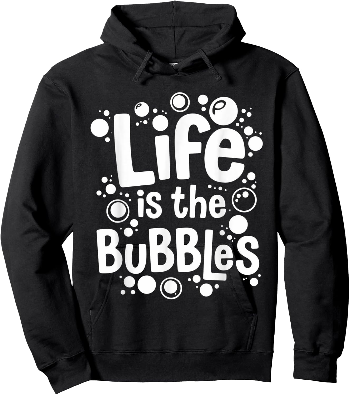 National Bubble Bath Day January 8 Funny Relaxing Bubbles Hoodie - Hoodie | Black