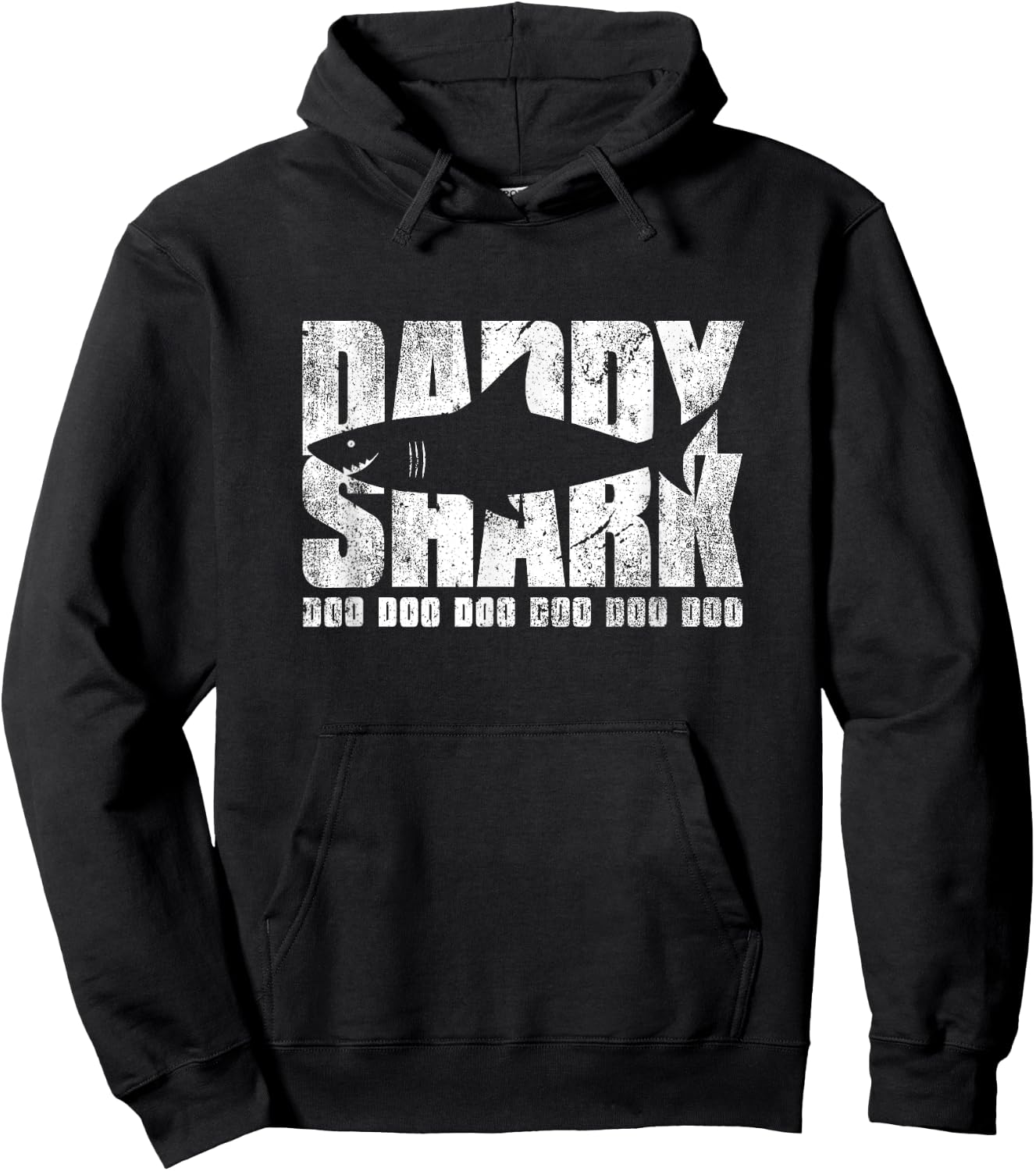 Cool Daddy Shark Hoodie - Hoodie | Black