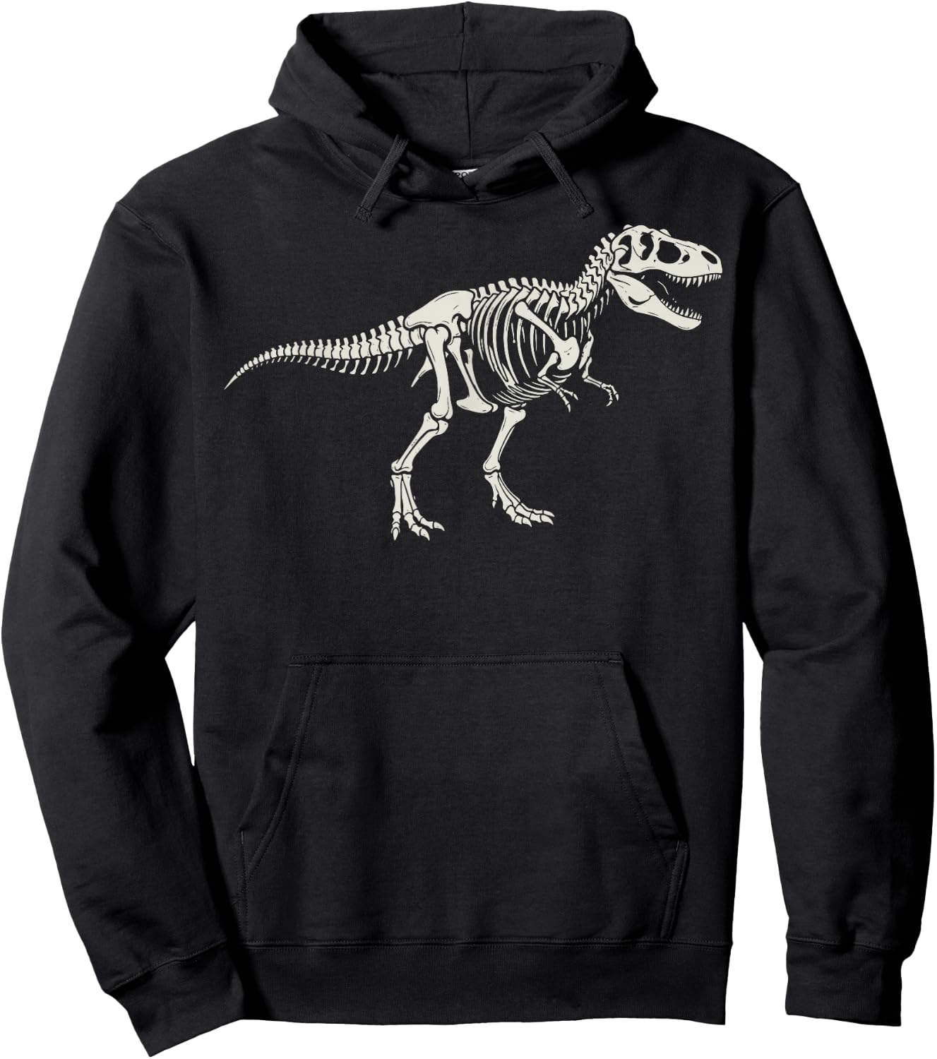 T-Rex Skeleton Tyrannosaurus Rex Paleontology Hoodie - Hoodie | Black