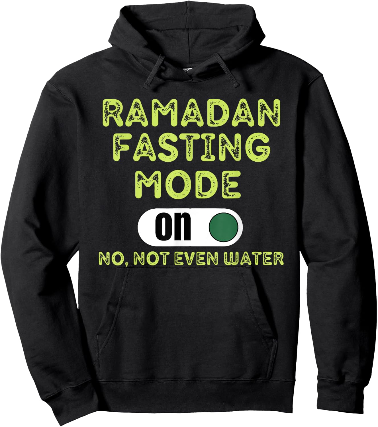 Fasting Mode On Holy Ramadan 2022 for Muslim Family Hoodie - Hoodie | Black