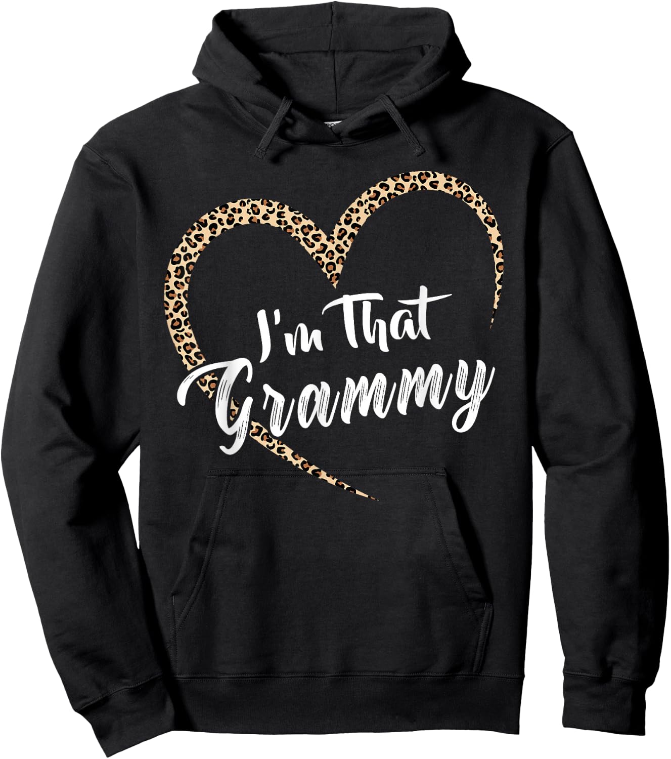 Grandma I'm That Grammy Grandma Hoodie - Hoodie | Black