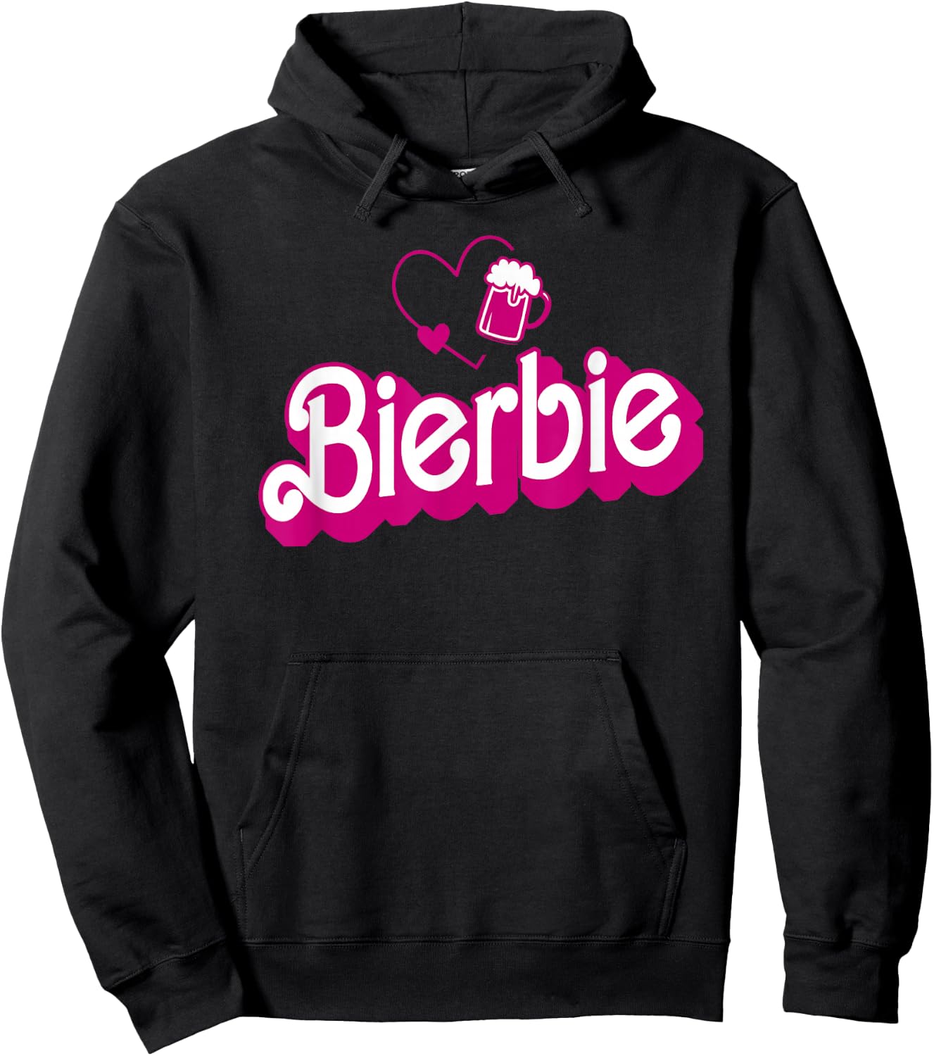 Retro Beer Pun Bar Pub Men Women Funny Beer , black Hoodie - Hoodie | Black