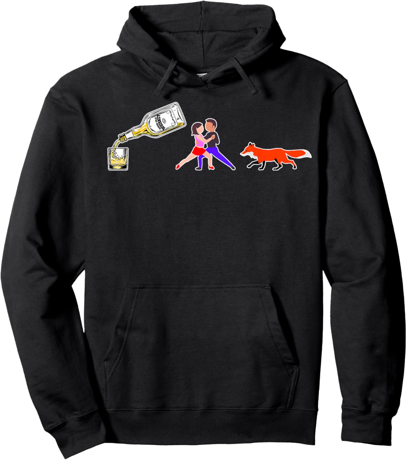 Whiskey Tango Foxtrot Funny Hoodie - Hoodie | Black