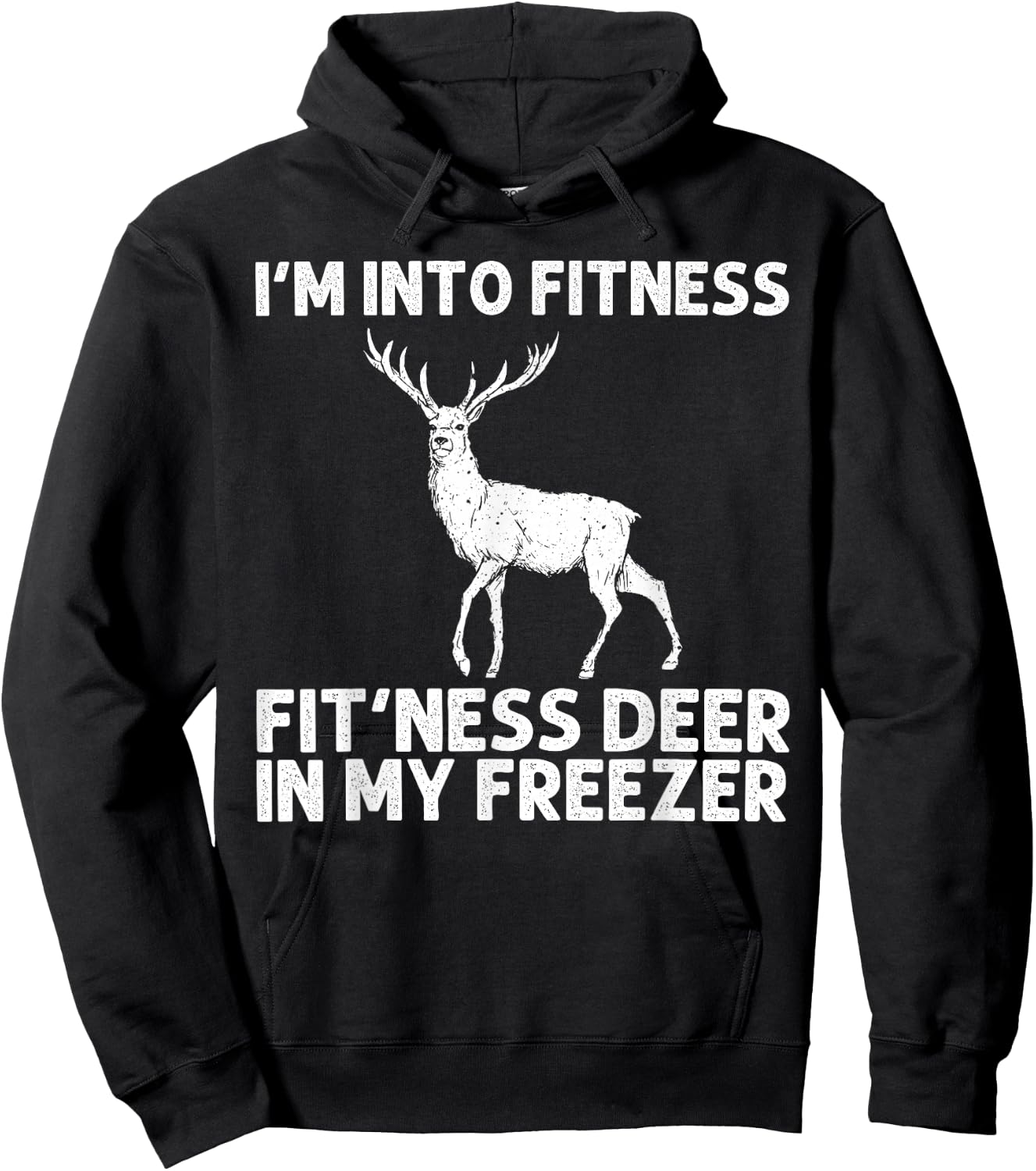 Deer Hunting Art Women Wildlife Hunter Deer Hunting Hoodie - Hoodie | Black