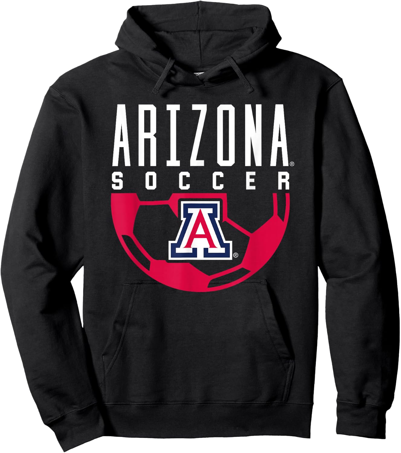 University of Arizona Wildcats Soccer Arch Hoodie - Hoodie | Black