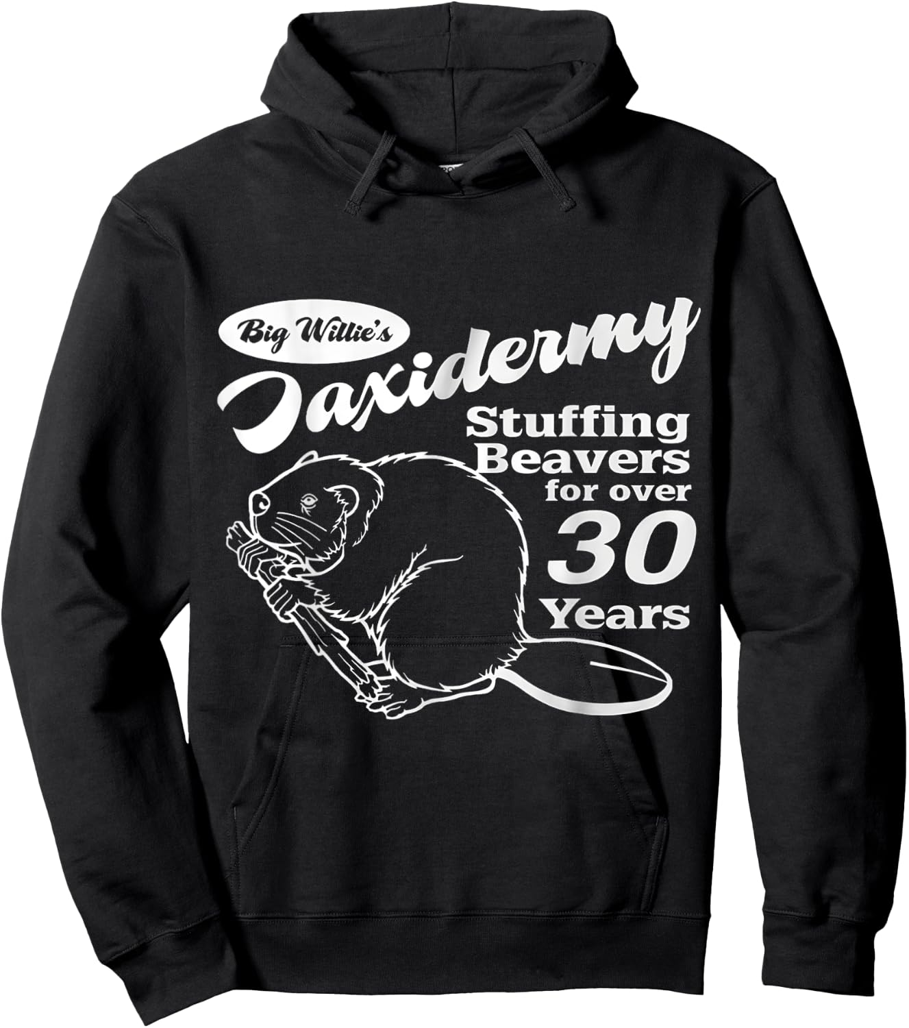 Offensive Stuffing Beavers Hoodie - Hoodie | Black