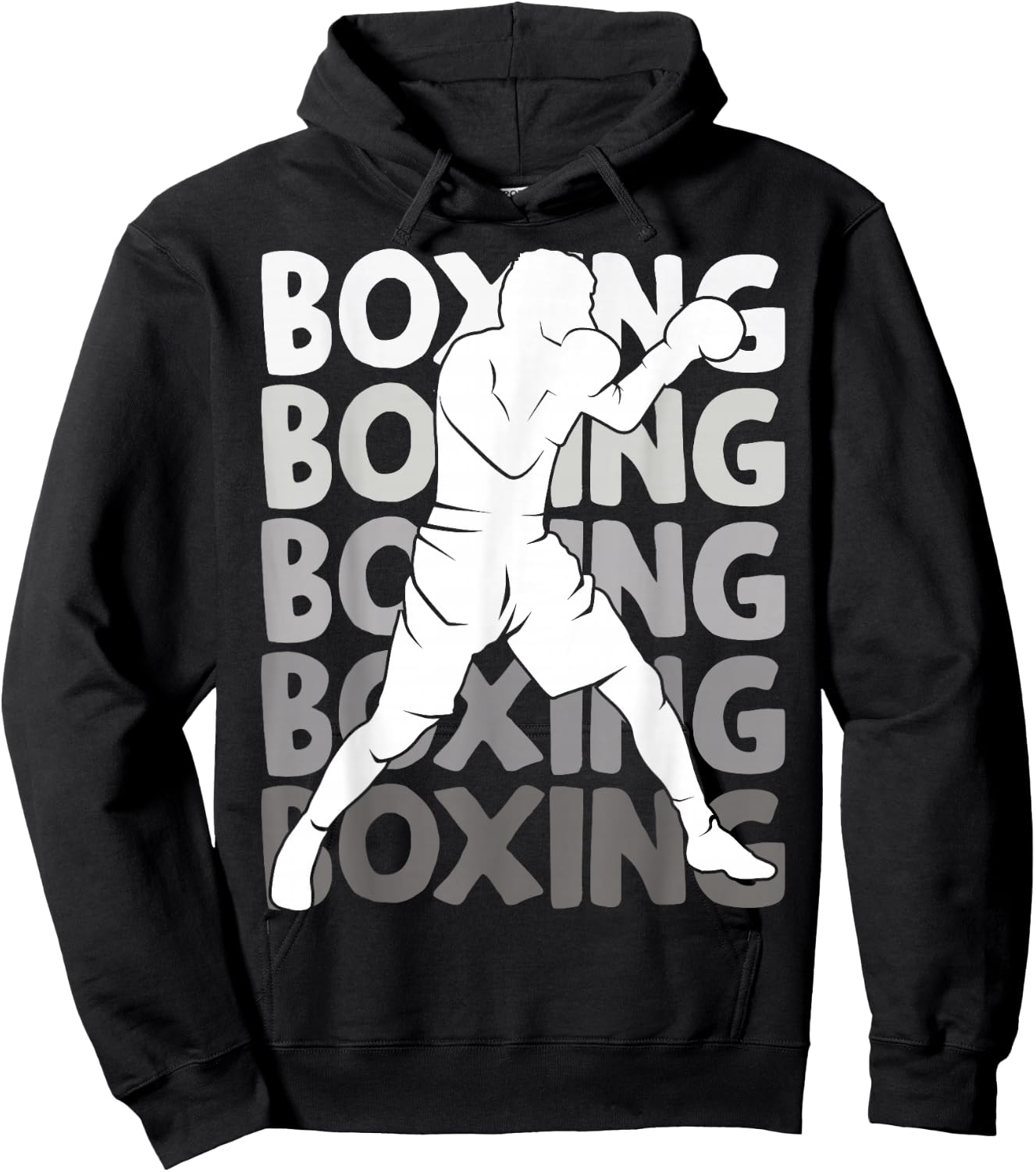 Boxing Boxers Boys Children Men Hoodie - Hoodie | Black
