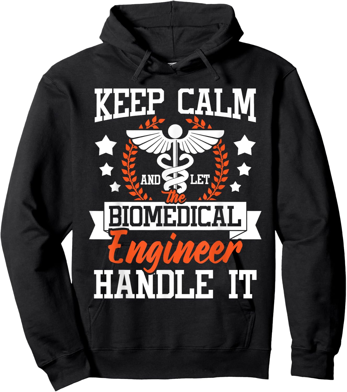 Let The Biomedical Engineer Handle It - Bioengineer Biomed Hoodie - Hoodie | Black