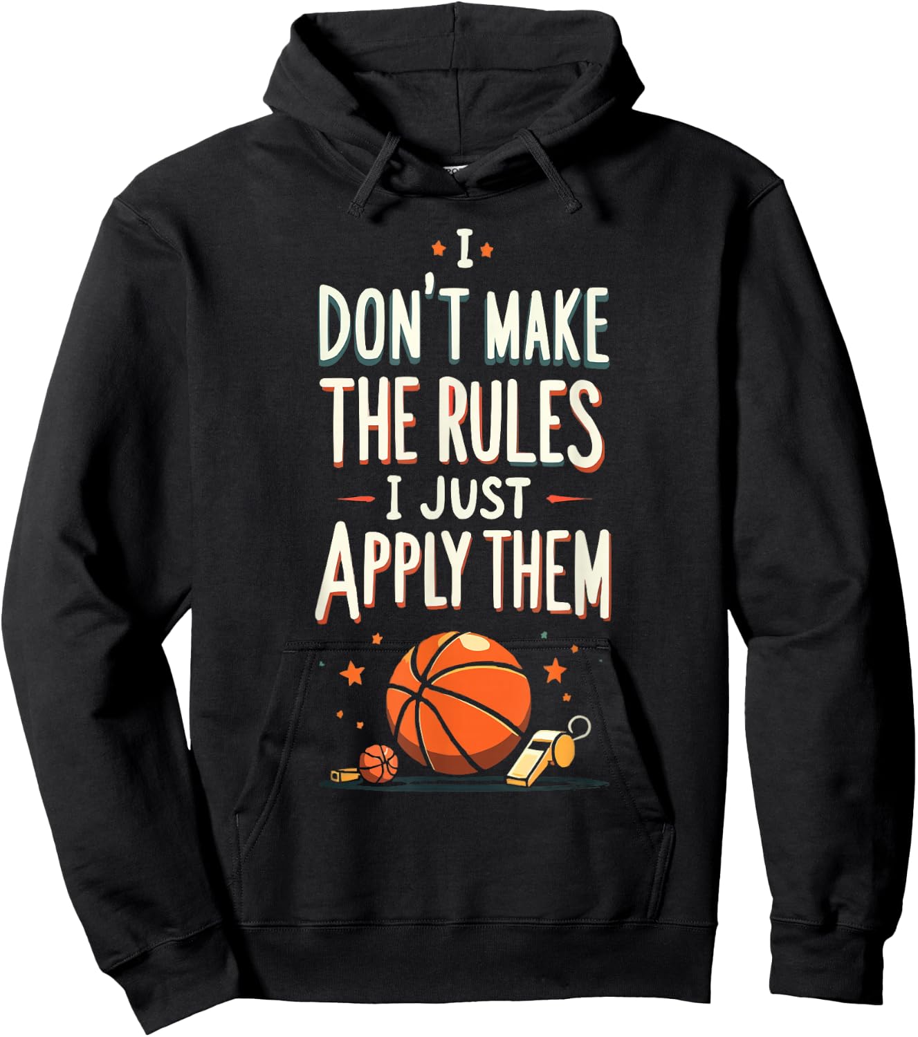 Basketball Game Official Hoodie - Hoodie | Black