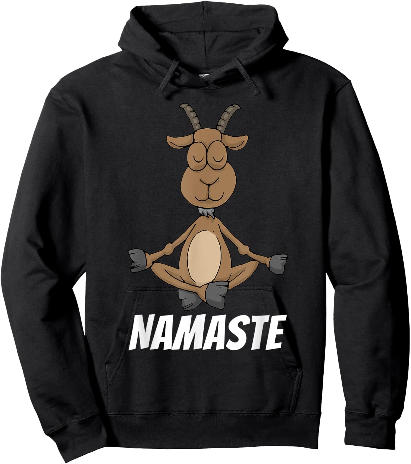 Goat Yoga Hoodie - Hoodie | Black