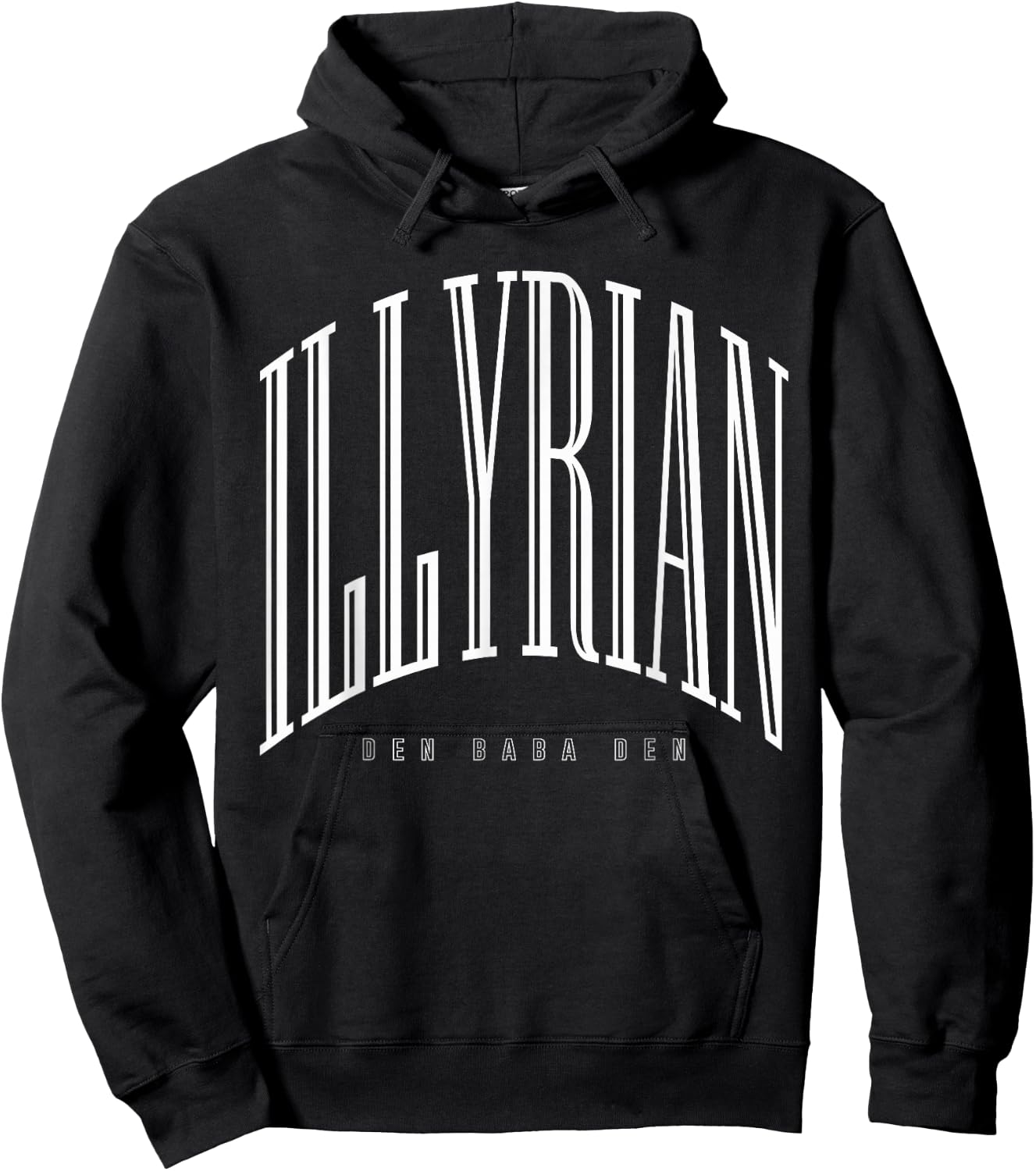 Illyrians Den Baba Den Hoodie - Hoodie | Black