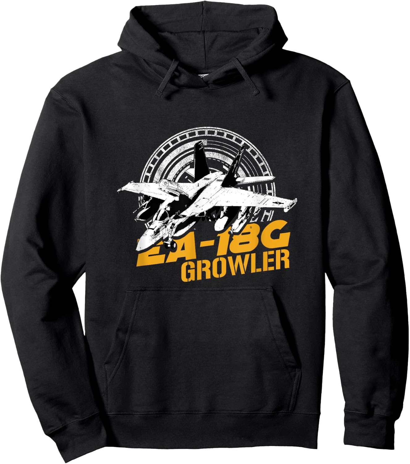 EA-18G Growler Shirt Vintage Machine Veteran Pilot Hoodie - Hoodie | Black