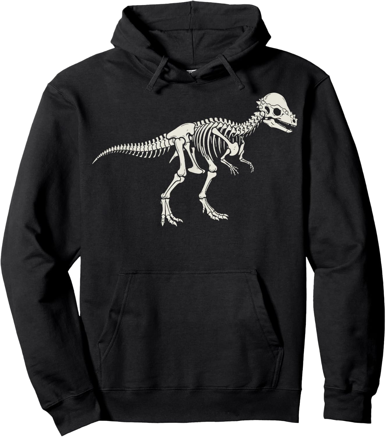 Pachycephalosaurus Skeleton Pachy Hoodie - Hoodie | Black