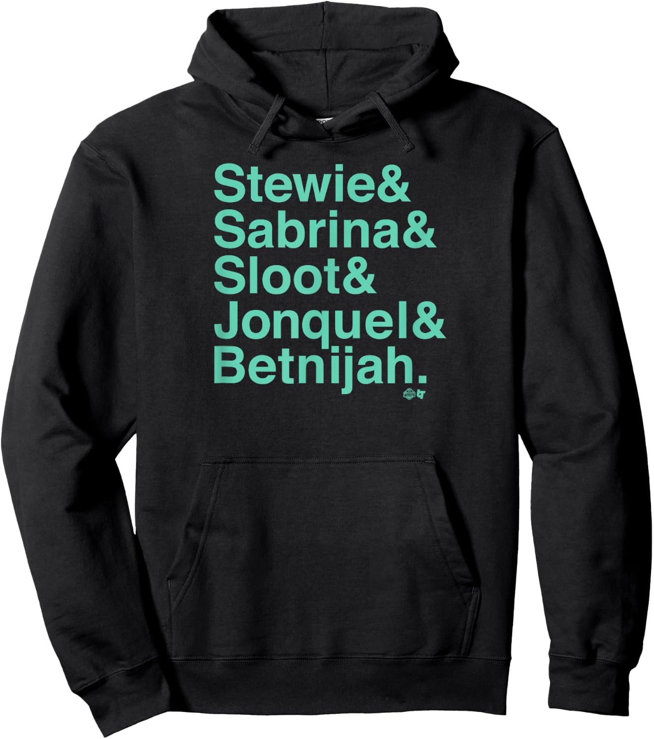 Stewie & Sabrina & Sloot & Jonquel & Betnijah -NY Basketball Hoodie - Hoodie | Black