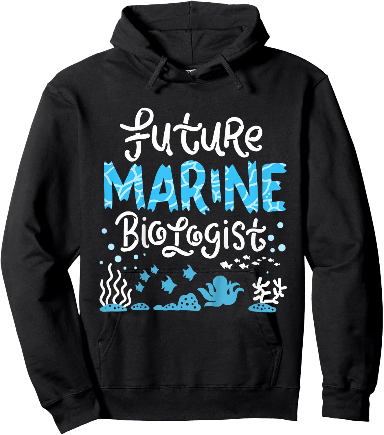 Kids Future Marine Biologist Hoodie - Hoodie | Black