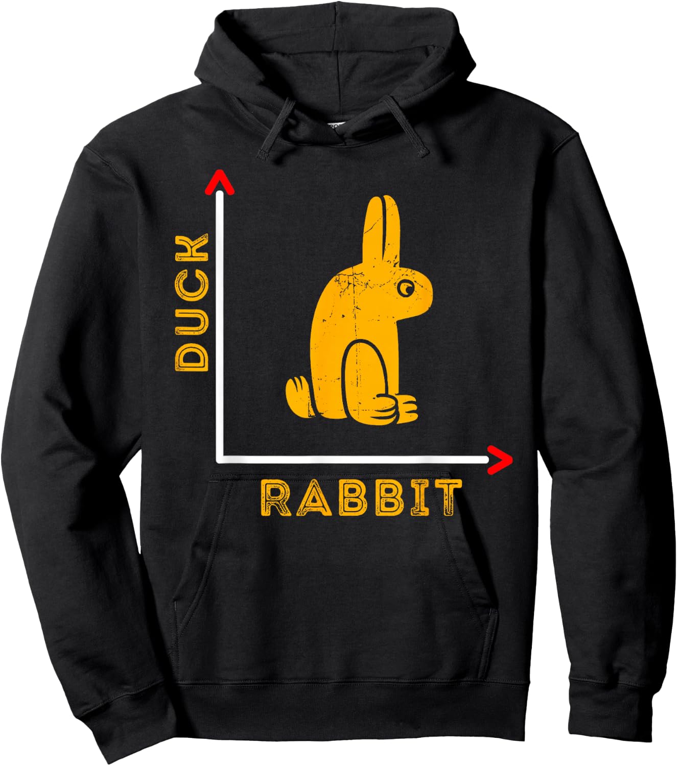 Wittgensteins Rabbit Duck Illusion Physics Nerd Math Geek Hoodie - Hoodie | Black