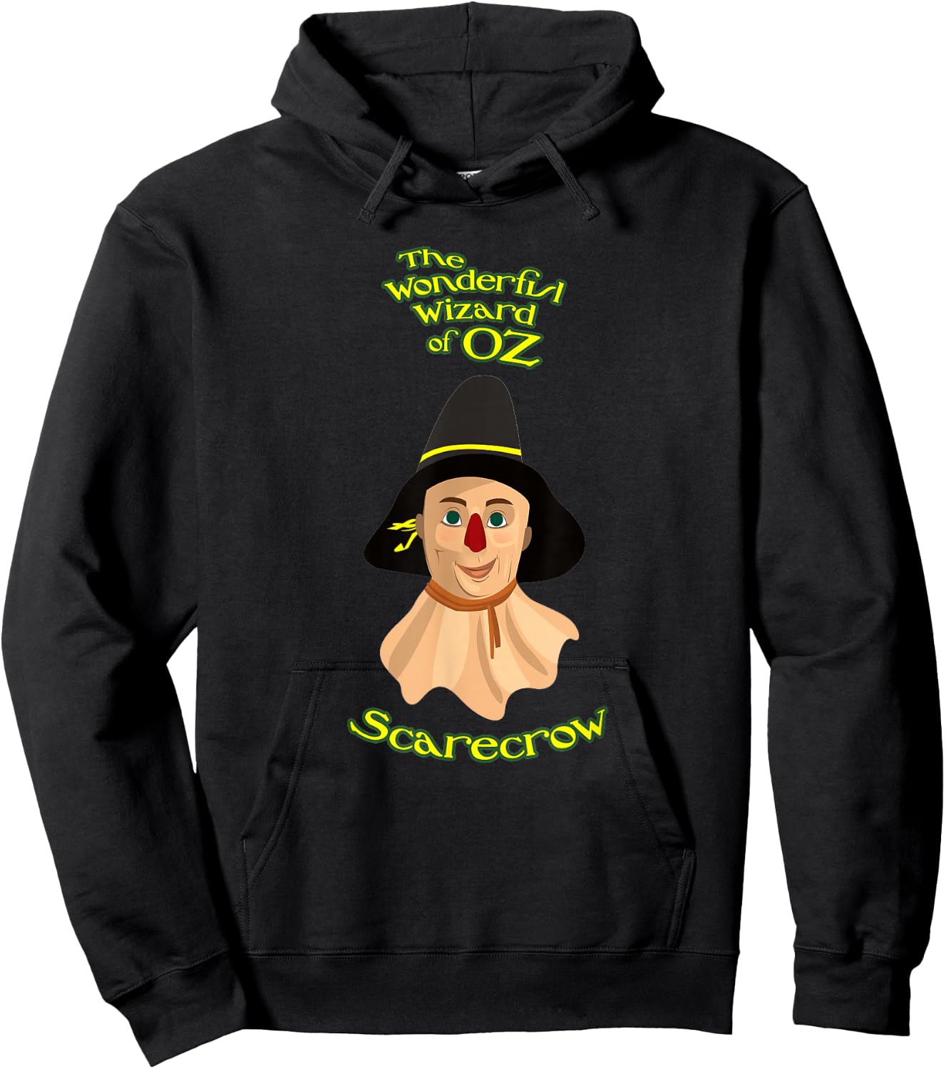 Scarecrow the wonderful wizard of oz book, original design Hoodie - Hoodie | Black